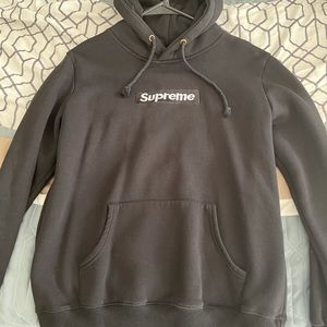 Hoodie Black Supreme